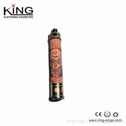 2014 Newest wooden e-cigarette, mechanical mod/X-fire with 1,100mAh capacity battery